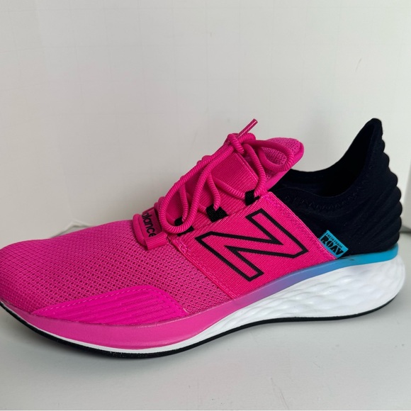 New Balance Women's Fuchsia Sneakers - Picture 6 of 9